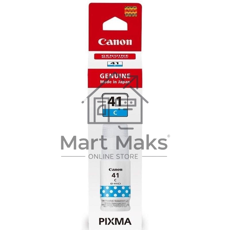 Чернила Canon GI-41 C голубой (70 мл) для Canon Pixma G1420/G2420/G3420/G2460/G3460