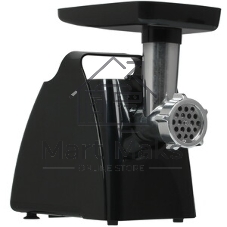 Мясорубка электрическая BQ MG1006 черный, 2100 Вт, 2.4 кг/мин, реверс, защита от перегрузки, насадки - 7