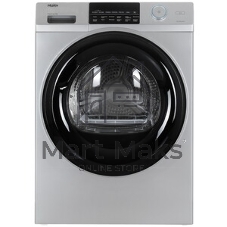 Сушильная машина Haier HD90-A2959S серый/черный, 9 кг, сушка - тепловой насос, программ - 12, 59.5 x 84.5 x 60 см