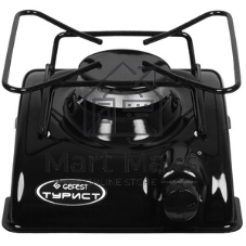 Плита настольная газовая Gefest T1 802 K3 черный, 1.55 кВт, газовая, конфорки - 1, эмаль, поворотные переключатели