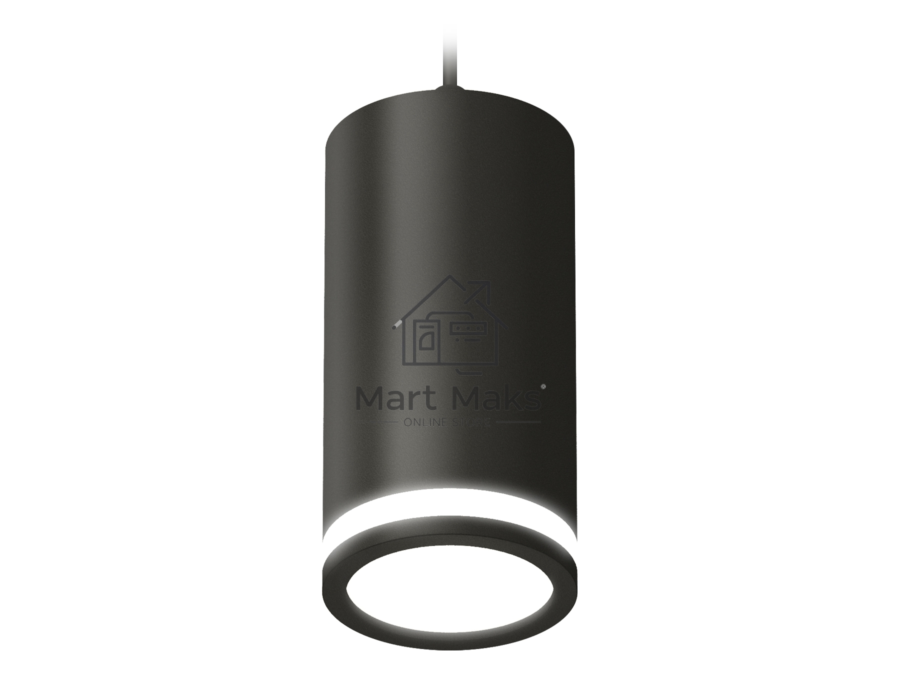 Светильник Ambrella Light XP8162025 SBK/FR черный песок/белый матовый GX53 (A2333, C8162, N8415)