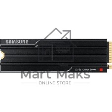 Накопитель SSD 2Tb Samsung 9100 PRO, M.2, PCI-E 5.0 x4, TLC 3D NAND R/W - 14700 (14800)/13400 (13300) Mb/s с радиатором
