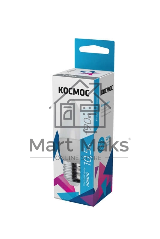 Лампа светодиодная LED BASIC CN 10.5Вт 220В E27 4500К Космос LkecLED10.5wCNE2745