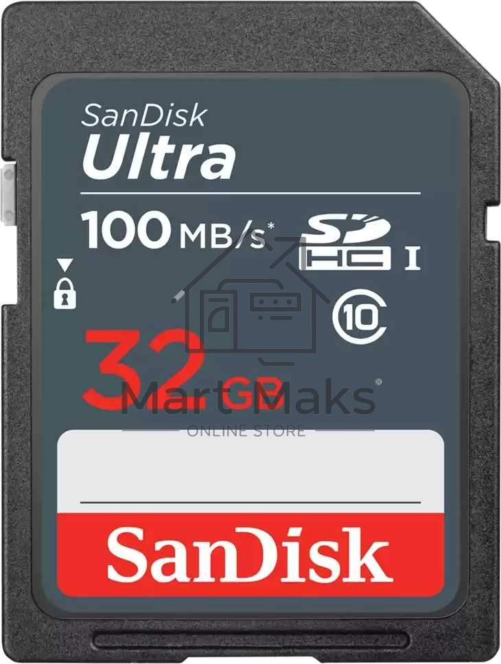 Флеш карта SDHC 32Gb UHS-I SDSDUNR-032G-GN3IN SANDISK