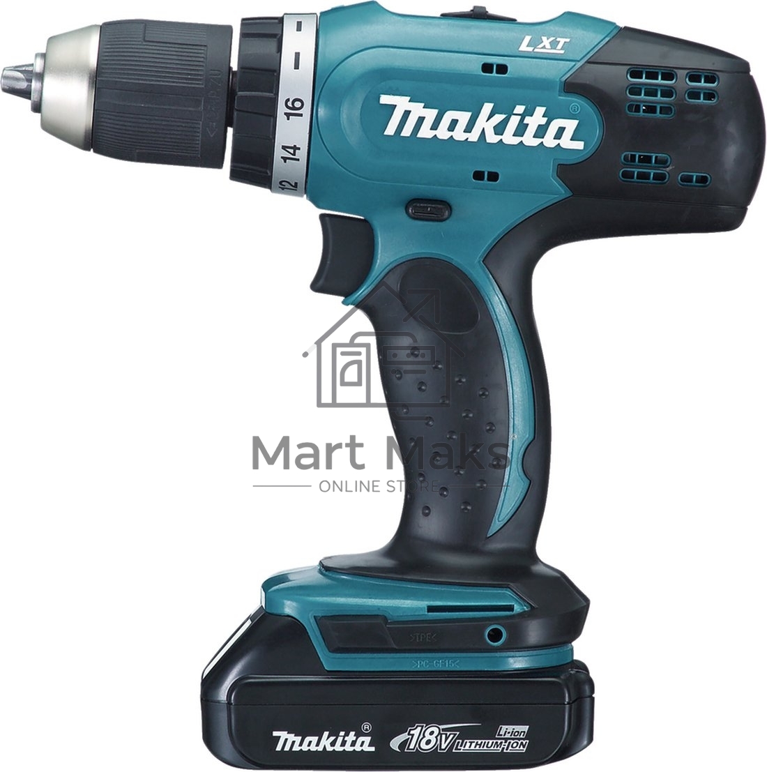 Дрель акк. MAKITA DDF453SYX5 (190497)18В 1х1.5Ач Li-ion БЗП