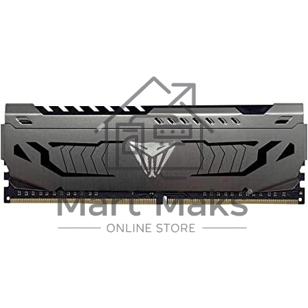 Оперативная память Patriot Viper Steel, DDR4, 8GB (1x8GB), 3600MHz, CL18, DIMM, с радиатором, черный