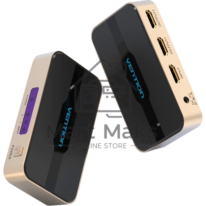 Разветвитель - сплиттер Vention HDMI 19F/2x19F на 2 монитора ACBG0