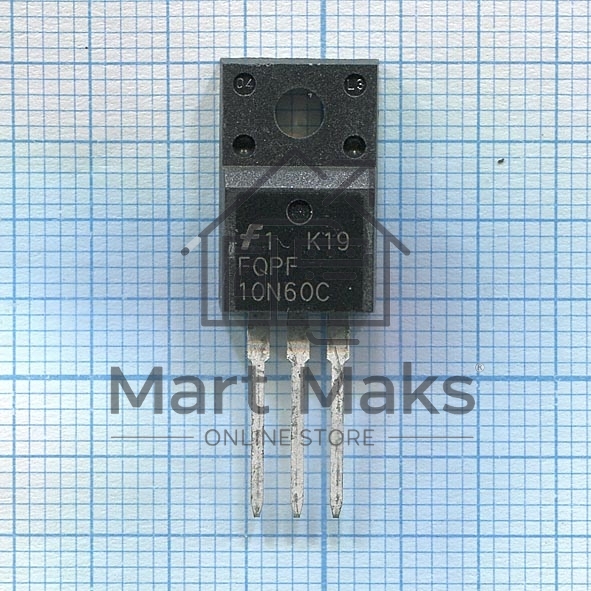 Транзистор FQPF10N60C