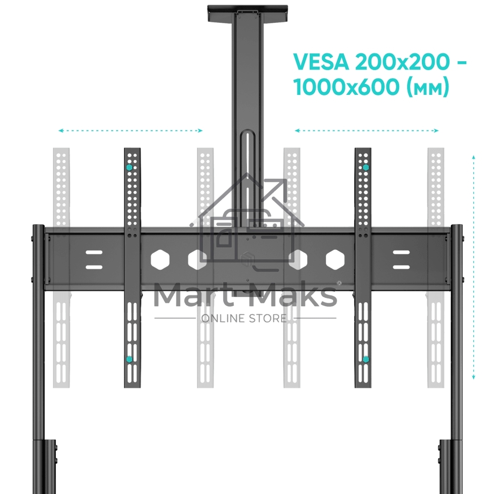 Подставка для телевизора ONKRON TS2080 черный 60