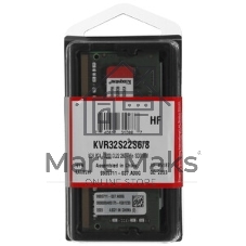 Оперативная память Kingston DDR4 8GB 3200MT/s Non-ECC CL22 DIMM 1Rx8