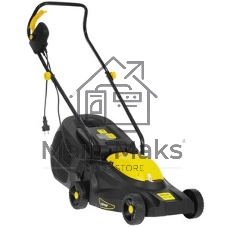 Газонокосилка электрическая Huter ELM-11А32 Grey, от сети, 1100 Вт