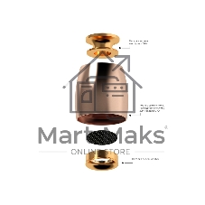 Корпус светильника C1144 PPG золото розовое полированное D100*80*H100mm MR16 GU5.3