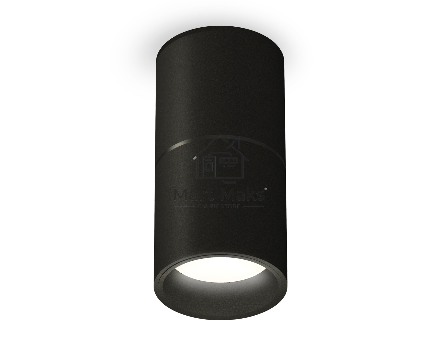 Светильник Ambrella Light XS6302080 SBK/PBK черный песок/черный полированный MR16 GU5.3 (C6302, A2061, N6111)