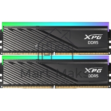 Оперативная память ADATA XPG Lancer Blade RGB, DDR5, 32GB (2x16GB), 6000 MHz, CL36, с радиатором, RGB, черный