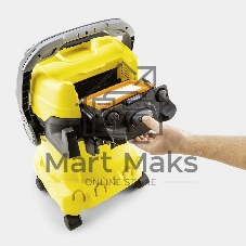 Строительный пылесос Karcher WD 5 Control P 25/5/22 1200Вт (уборка: сухая/влажная) желтый
