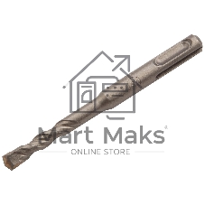 Бур по бетону Denzel двойная спираль, Cobalt W-tip, 8x110 мм, SDS PLUS