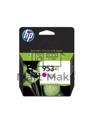 Картридж струйный HP 953XL F6U17AE пурпурный для HP OJP 8710/8715/8720/8730/8210/8725 (1600стр.)