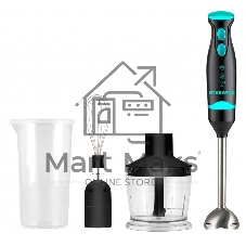 Блендер погружной Starwind SBP2322b 800Вт темно-серый/бирюзовый