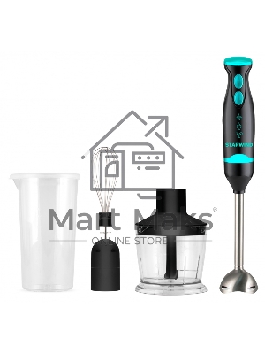 Блендер погружной Starwind SBP2322b 800Вт темно-серый/бирюзовый