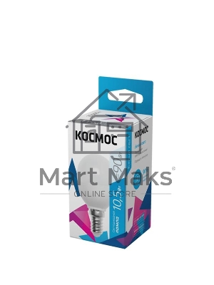 Лампа светодиодная LED BASIC GL45 10.5Вт 220В E14 4500К Космос LkeLED10.5wGL45E1445