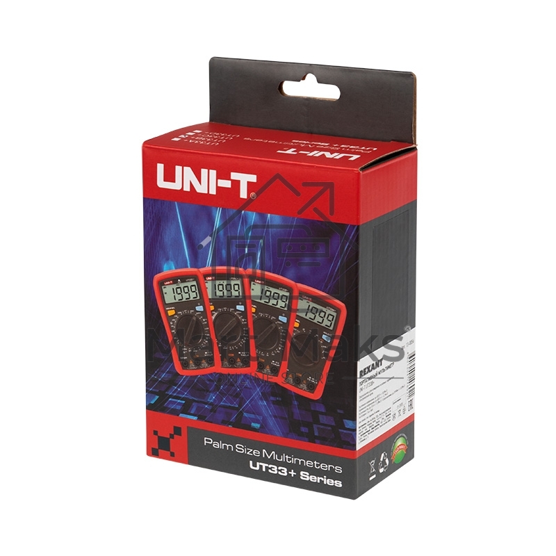 Портативный мультиметр UNI-T UT33B+