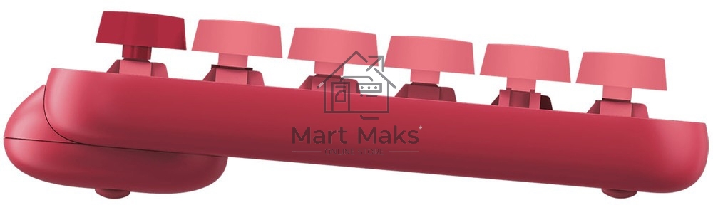 Клавиатура беспроводная Logitech POP KEYS, Heartbreaker Rose (M/N: YR0080/CU0021)
