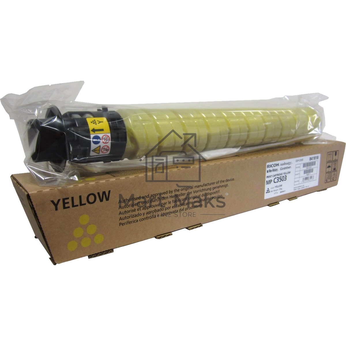 Картридж лазерный тип MP C3503 желтый для Ricoh Aficio MPC3003/3503 (18000стр)