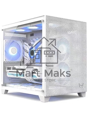 Компьютерный корпус AeroCool / Formula Crystal Z5 белый без БП mATX 11x120мм 2xUSB 2.0 1xUSB 3.0 audio bott PSU