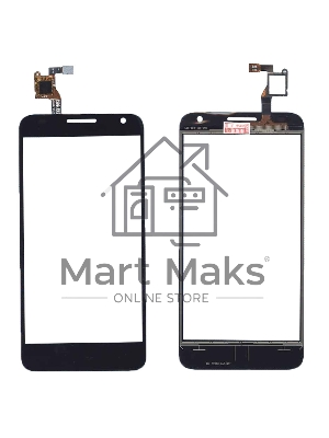 Сенсорное стекло (тачскрин) для Alcatel Idol 2 mini S 6036Y черное
