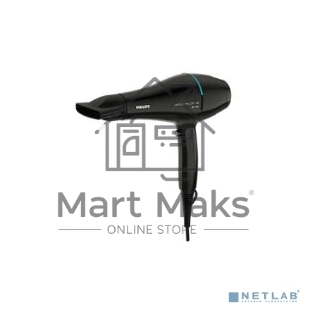 Фен Philips BHD272/00  2100 Вт, ионизация, 6 настроек температуры/скорости воздушного потока, насадка-концентратор 9 мм, холодный обдув, черный