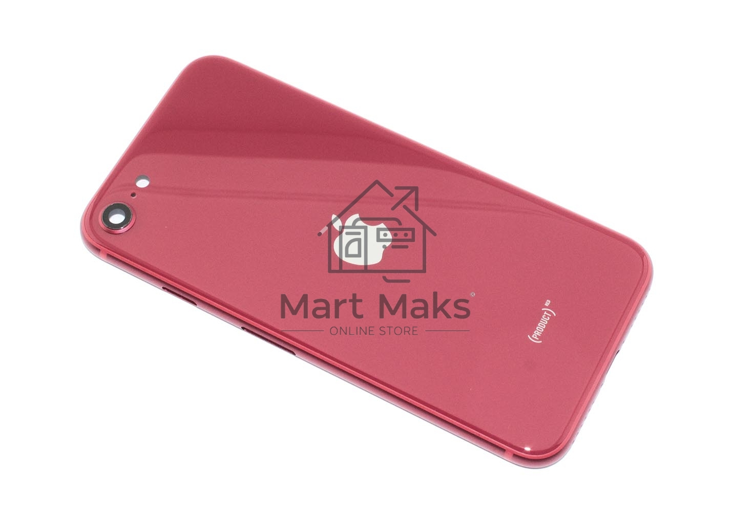 Задняя крышка (корпус) в сборе с рамкой для Apple iPhone SE3 красная