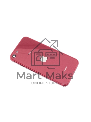 Задняя крышка (корпус) в сборе с рамкой для Apple iPhone SE3 красная