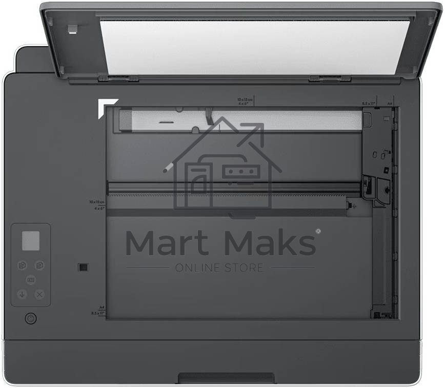 МФУ струйный HP Smart Tank 520 (1F3W2A), A4, цветной, печ. до 12 стр/мин. (ч/б) до 5 стр/мин. (цвет), 1200 x 1200 dpi, USB