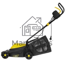 Газонокосилка электрическая Huter ELM-11А32 Grey, от сети, 1100 Вт