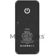 Портативный аккумулятор Perfeo Powerbank Atomic Age 10000 mAh/LED дисплей/PD + QC 3.0/Type-C/2 USB/Выход: 5A, max 22.5W белый