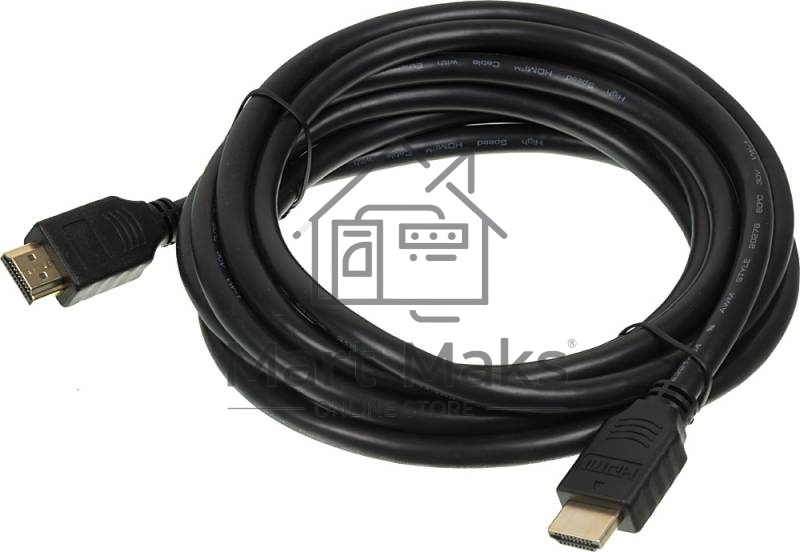 Кабель аудио-видео Buro 2.0 HDMI (m)/HDMI (m) 3м. позолоченные контакты черный
