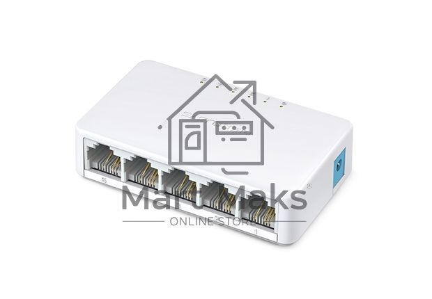 Коммутатор Mercusys MS105, 5 портов Ethernet 100 Мбит/с