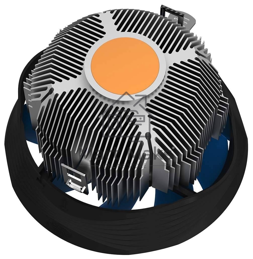 Кулер для процессора DEEPCOOL ARCHER BIGPRO серебристый/синий, 120 мм, алюминий/медь, 2000 об/мин, 29.7 дБ, 4 pin, 125 Вт, 70 мм