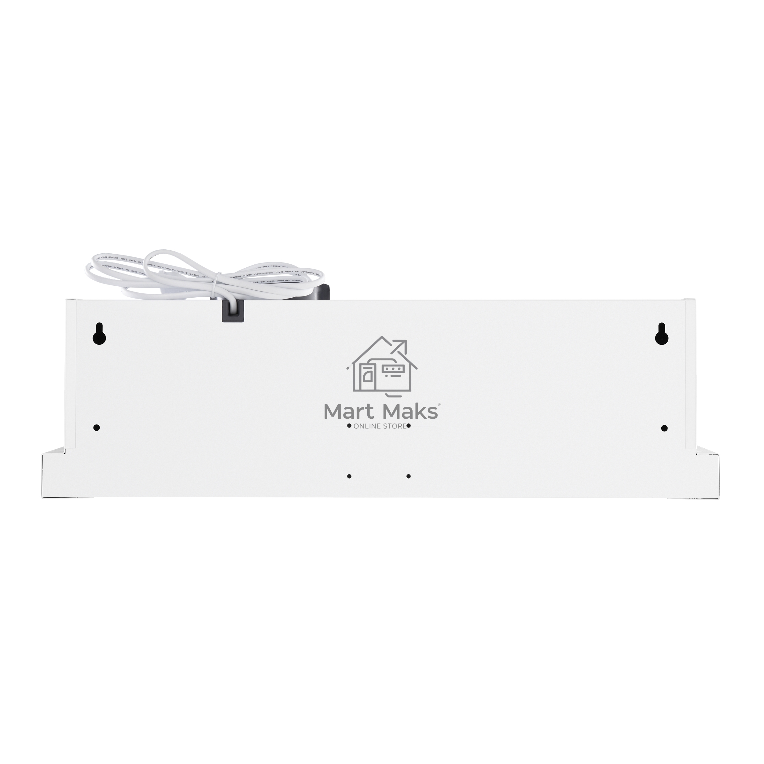 Вытяжка встраиваемая Maunfeld VS Light 50 белый, 50 см, 520 куб. м/ч, 56 дБ