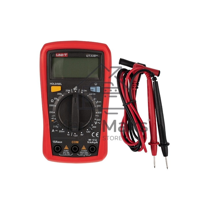 Портативный мультиметр UNI-T UT33B+