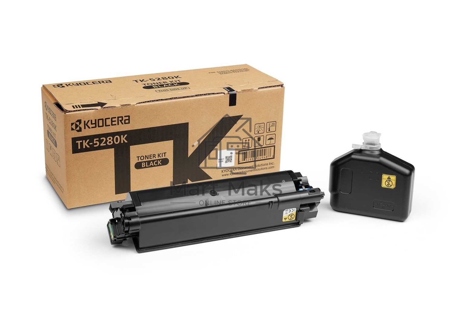 Картридж лазерный Kyocera TK-5280K (1T02TW0NL0) черный для M6235cidn/M6635cidn/P6235cdn 13000 стр