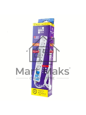 Фильтр-удл. PowerCube PC PRO, 5м, 6р LCконтур, 16А/3,5 кВт