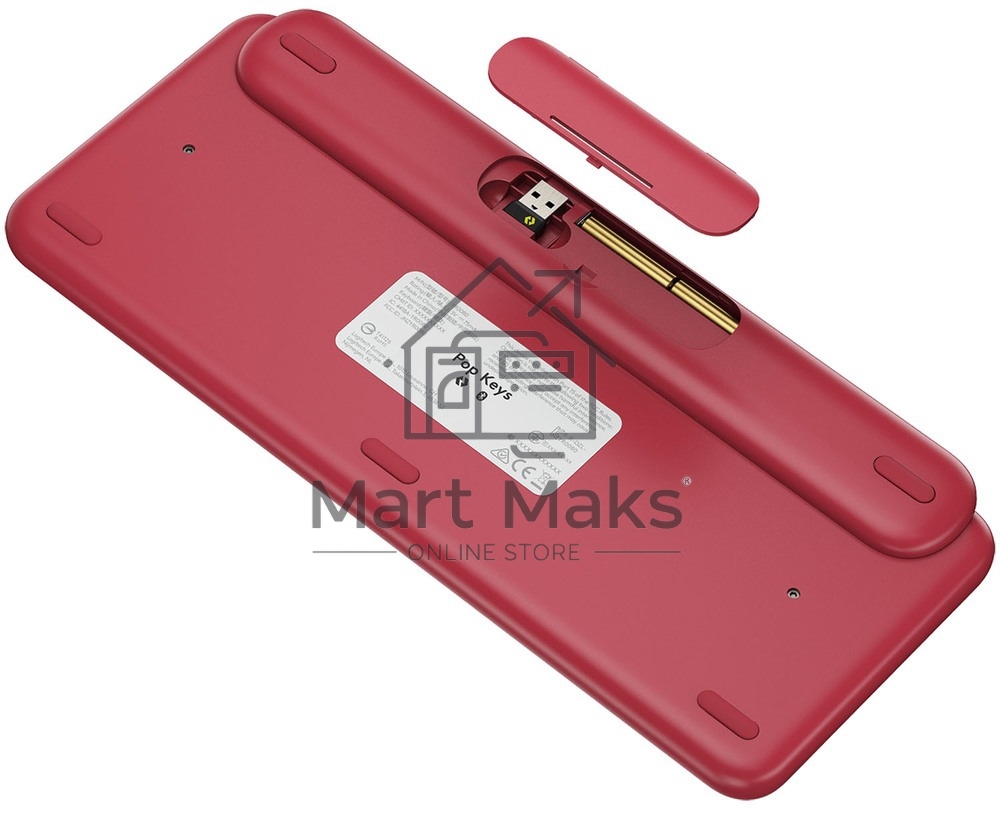Клавиатура беспроводная Logitech POP KEYS, Heartbreaker Rose (M/N: YR0080/CU0021)