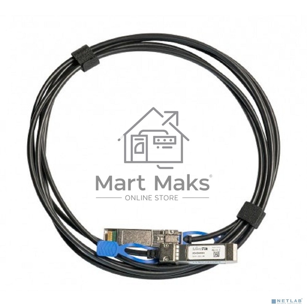 Кабель MikroTik SFP/SFP+/SFP28 1/10/25G direct attach cable, 1m