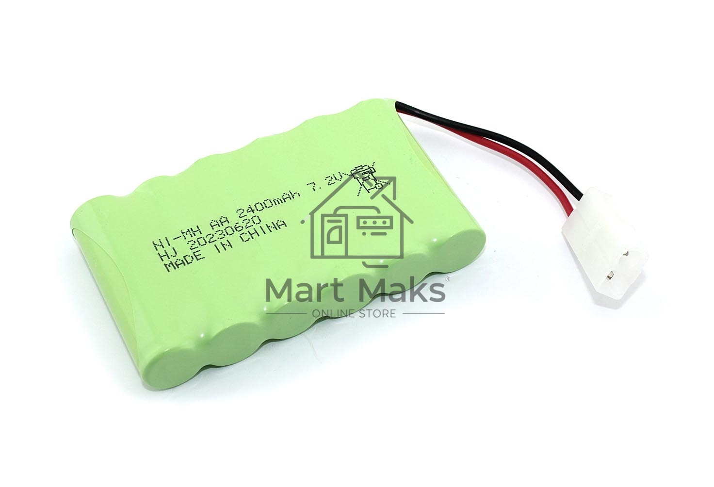 Аккумулятор Ni-Mh 7.2V 2400 mAh AA Flatpack разъем KET-2P