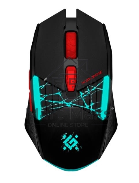 Мышь беспроводная Defender Horrodine GM-237 черный, 3200 dpi, радиоканал, USB, кнопки - 6
