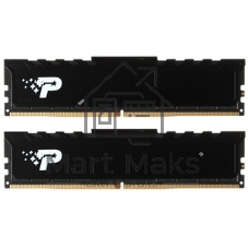 Оперативная память Patriot Signature Premium, DDR5, 64Gb (2x32 Gb), 4800 MHz, CL40, DIMM, радиатор, черный