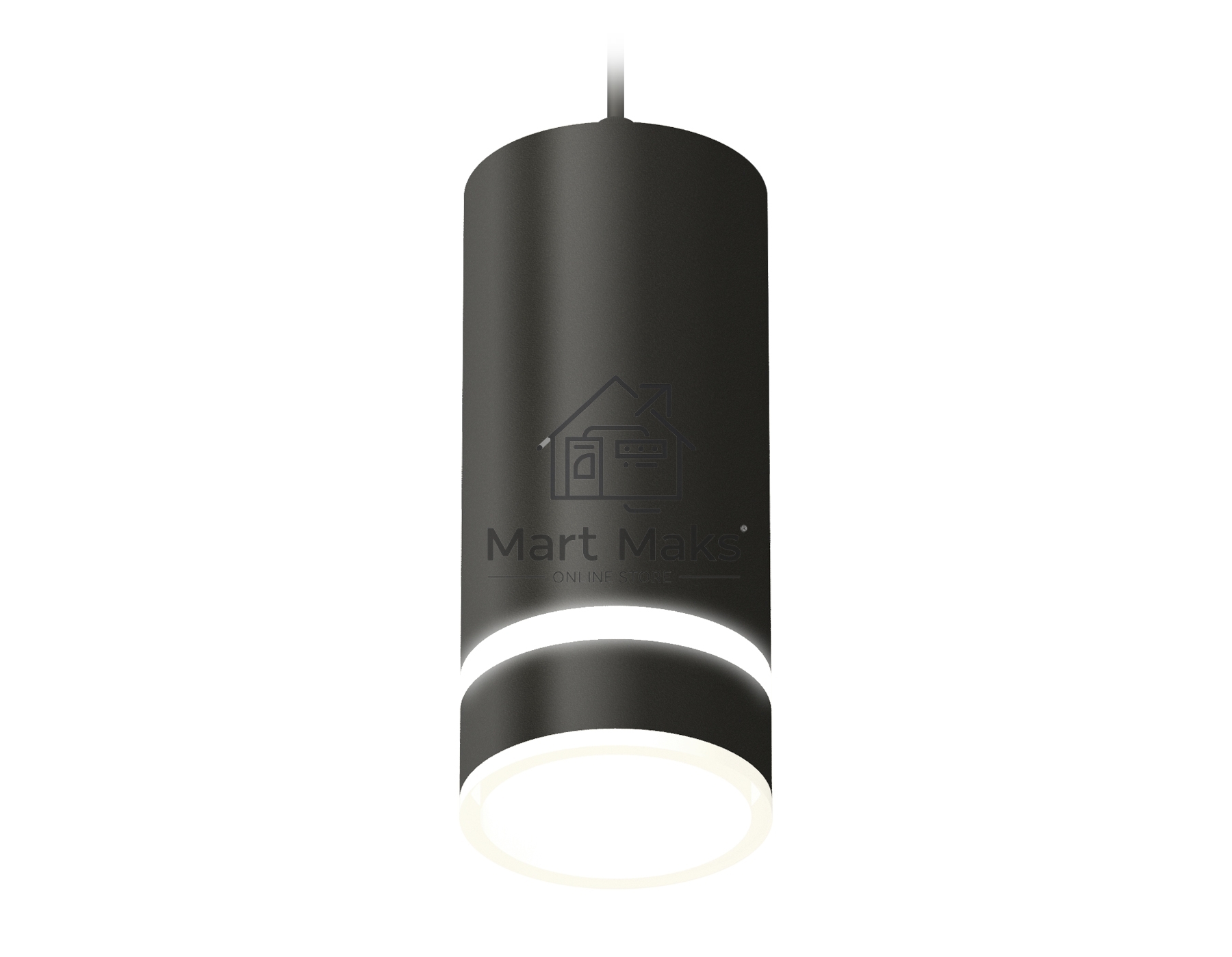 Светильник Ambrella Light XP8162026 SBK/FR черный песок/белый матовый GX53 (A2333, C8162, N8445)