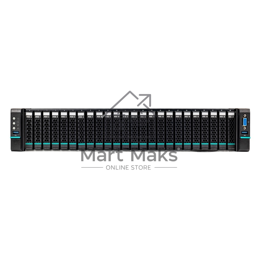 Серверная платформа VANDOR Pillar (P4-P222424S2S-16) - 2U/С741/2x FCLGA4677/Xeon SP gen 4/5/270Вт TDP/24x DDR5 DIMM/24x 3.5