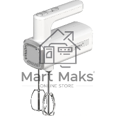 Миксер Vitek VT-HM5005 белый/серый, ручной, 800 Вт, 5 скоростей